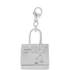 Bag Bestie Sterling Silver Birkin Charm