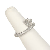 Cartier Juste Un Clou Small Model Pave Ring 18K White Gold & Diamonds - Thumbnail View 8