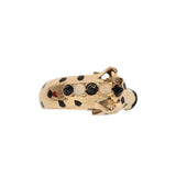 Cartier Indomptables De Cartier Zebra Ring Onyx, Garnet, Moonstone and 18K Yellow Gold - Thumbnail View 6