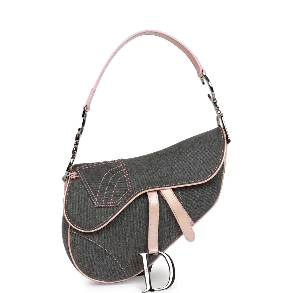 Christian Dior Vintage Lady Dior Bag Cannage Quilt Lambskin Medium Pink  49743176