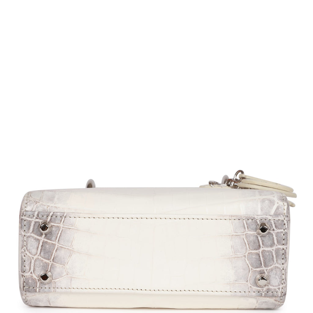Christian Dior 2023 Himalayan Crocodile Small Lady Dior Bag - White Handle  Bags, Handbags - CHR354505