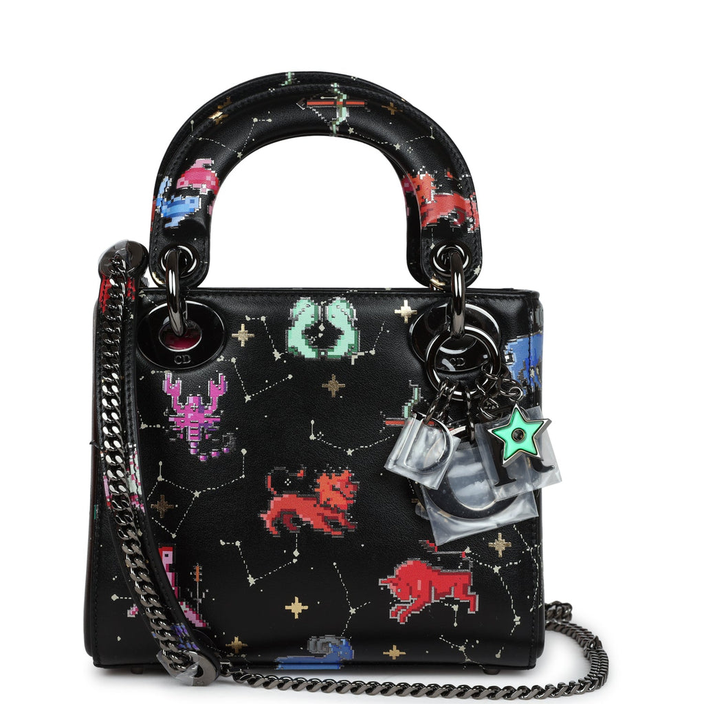 Lady dior embroidered clearance bag