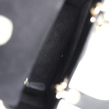 Christian Dior Small Lady Dior "My ABCDior" Bag Black Cannage Lambskin Light Gold Hardware