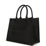 Christian Dior Medium Book Tote Black Calfskin