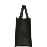 Christian Dior Medium Book Tote Black Calfskin