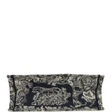 Christian Dior Large "Toile de Jouy" Book Tote Blue and Ecru Embroidered Canvas - Thumbnail View 6