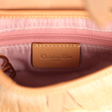 Vintage Christian Dior Mini "Mohawk" Saddle Bag Light Brown, White Pony Hair Gold Hardware - Thumbnail View 9