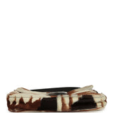 Vintage Fendi Baguette Bag Brown and White Calf Hair Silver Hardware - Thumbnail View 6
