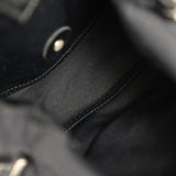 Vintage Fendi Mama Baguette Bag Black Jersey Silver Hardware - Thumbnail View 8