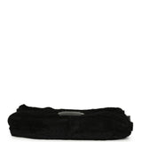 Vintage Fendi Baguette Bag Black Rabbit Fur Silver Hardware - Thumbnail View 7