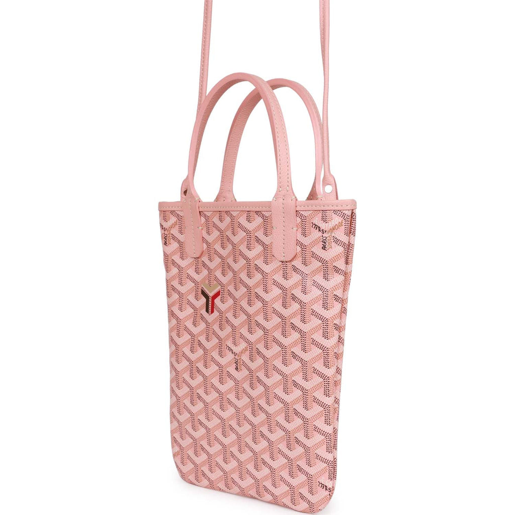 Goyard Goyardine Sac Poitiers - Pink Handle Bags, Handbags - GOY29368