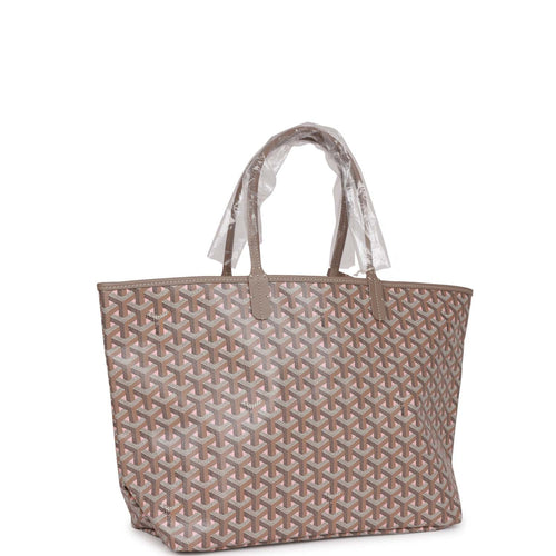 Goyard Goyardine Pink Claire Voie St. Louis PM Tote Bag Palladium Hardware