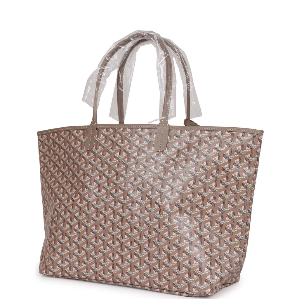 💯 Authentic Goyard Pink St Louis Claire Voie PM Handbag Tote