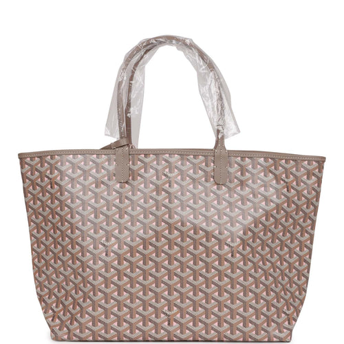 Goyard Goyardine Pink Claire Voie St. Louis PM Tote Bag Palladium Hardware