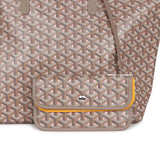 Goyard Goyardine Orange St. Louis PM Tote Bag Palladium Hardware – Madison  Avenue Couture