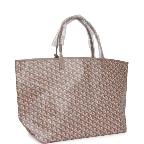 Goyard Goyardine Pink Claire Voie St. Louis GM Tote Bag Palladium Hardware