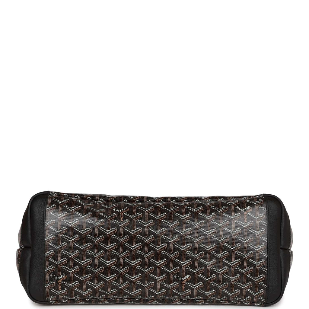 Goyard Goyardine Black Artois GM Tote Bag Palladium Hardware – Madison  Avenue Couture