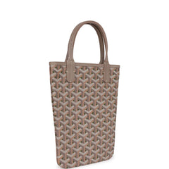 Goyard Goyardine Green Poitiers Claire-Voie Mini Tote Bag Palladium Hardware