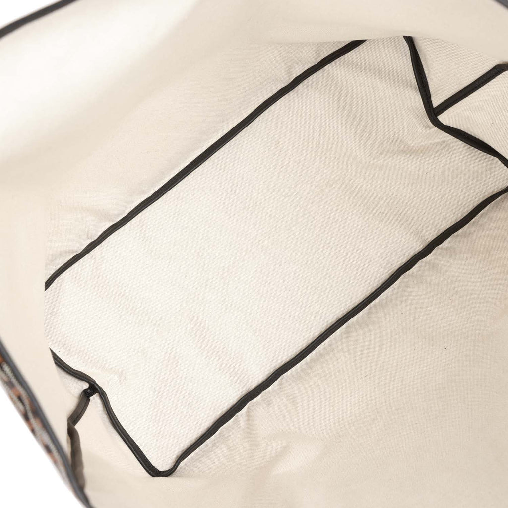 Goyard Goyardine Black St. Louis PM Tote Bag Palladium Hardware – Madison  Avenue Couture