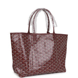 Burgundy goyard tote Clearance