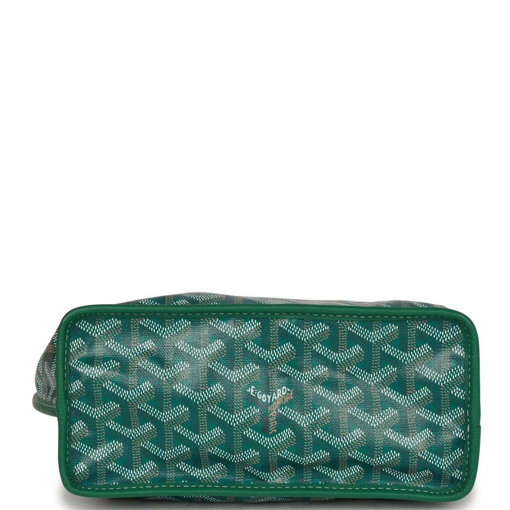 Goyard Anjou Mini Bag Goyardine Canvas Green – Coco Approved Studio