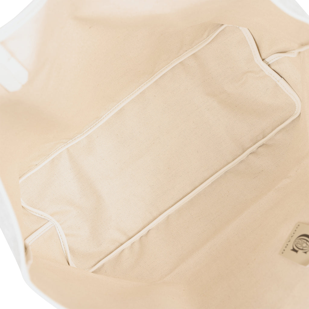 Goyard Goyardine White St. Louis PM Tote Bag Palladium Hardware – Madison  Avenue Couture