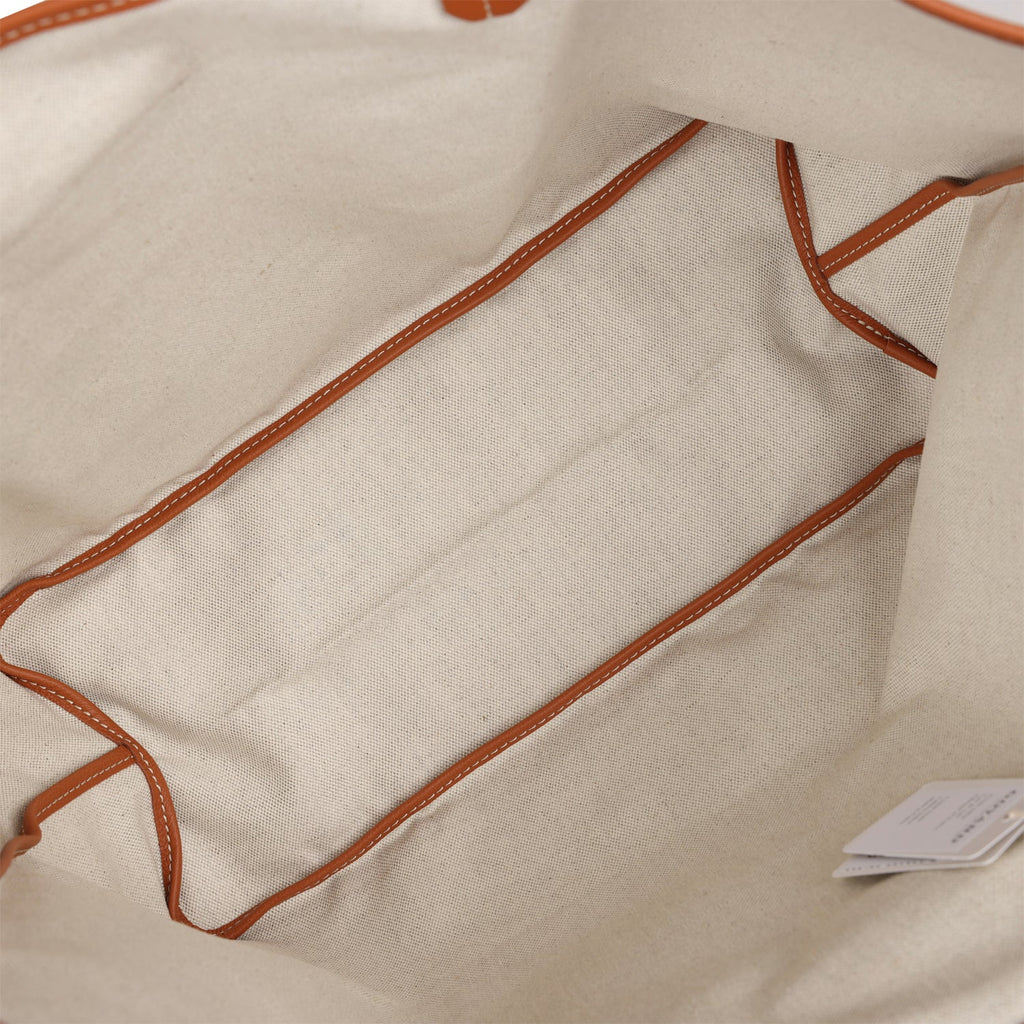 Goyard Goyardine Navy St. Louis PM Tote Bag Palladium Hardware – Madison  Avenue Couture