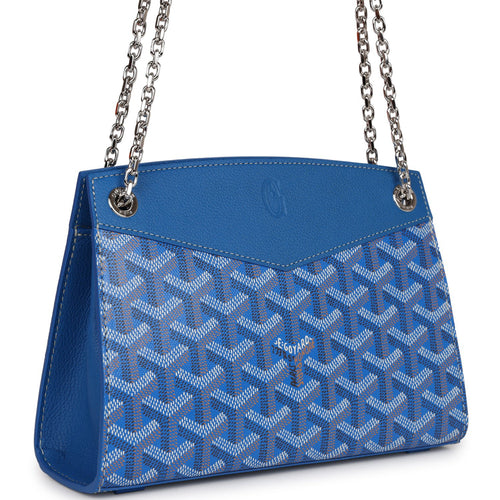 Goyard Vendome Mini Bag with Strap Burgundy Goyardine Silver Hardware –  Madison Avenue Couture
