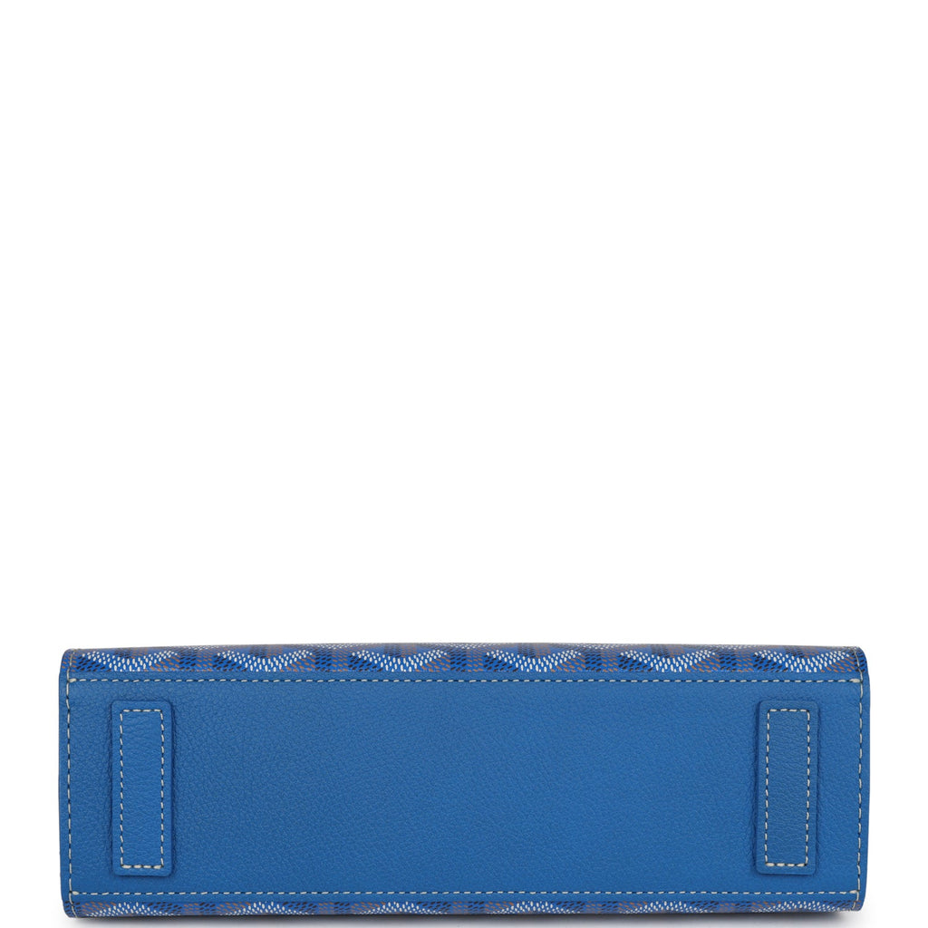 Blue Goyard Bag - 7 For Sale on 1stDibs  royal blue goyard tote, gotard  tote price, goyard rouette structure price
