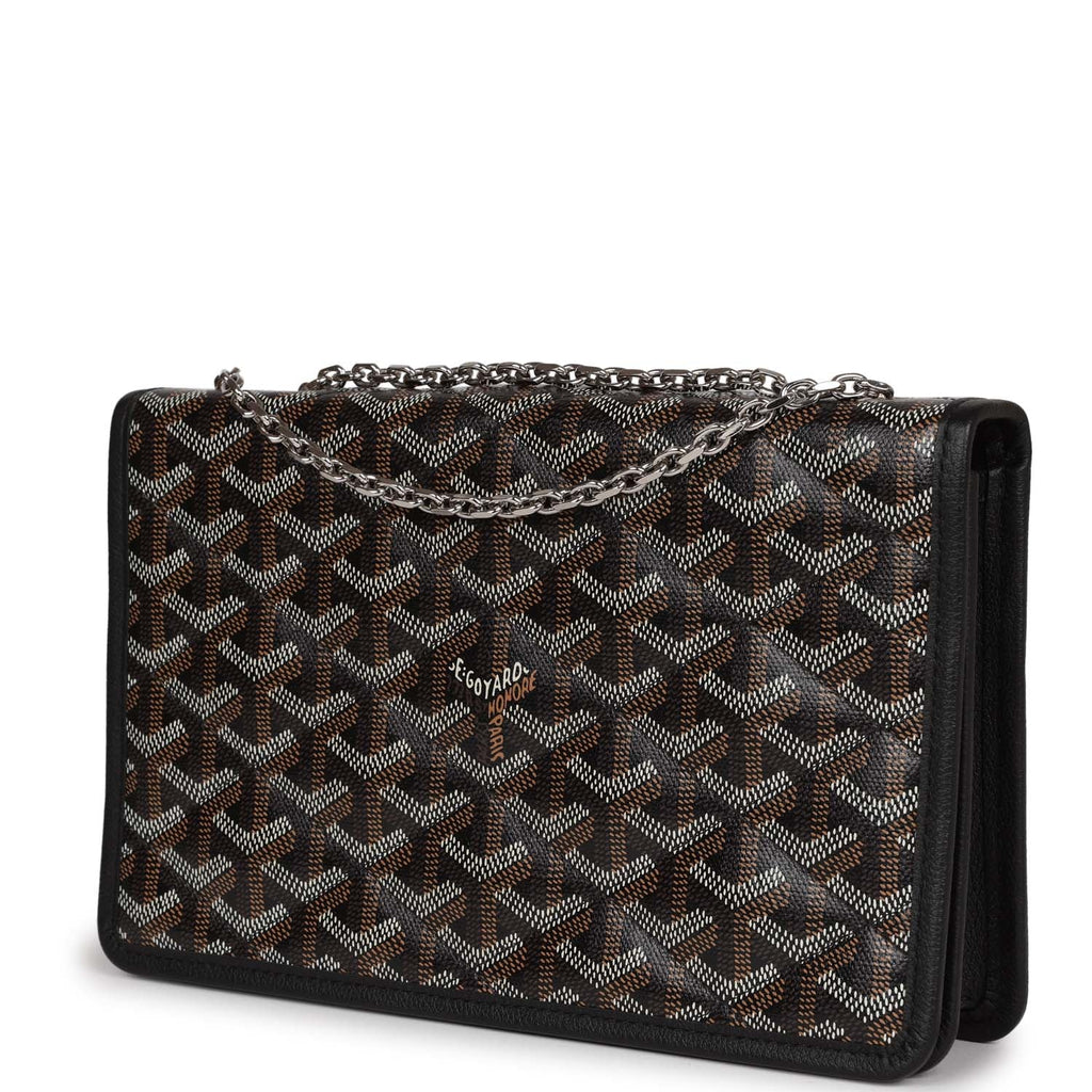 Goyard Alexandre III Bag Black Goyardine Palladium Hardware – Madison  Avenue Couture