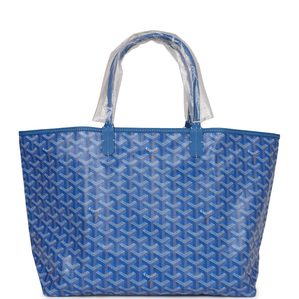 Goyard White St Louis PM Tote Bag with Pouch 113gy45