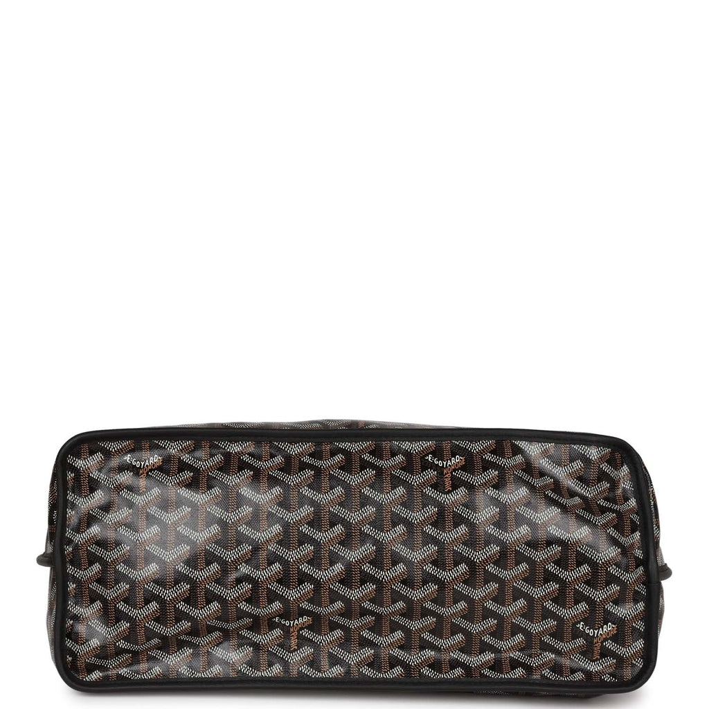 Goyard Goyardine Black Anjou PM Reversible Tote Bag Palladium Hardware –  Madison Avenue Couture