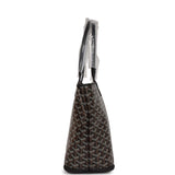 Goyard Goyardine Artois PM Black Tote Bag Palladium Hardware