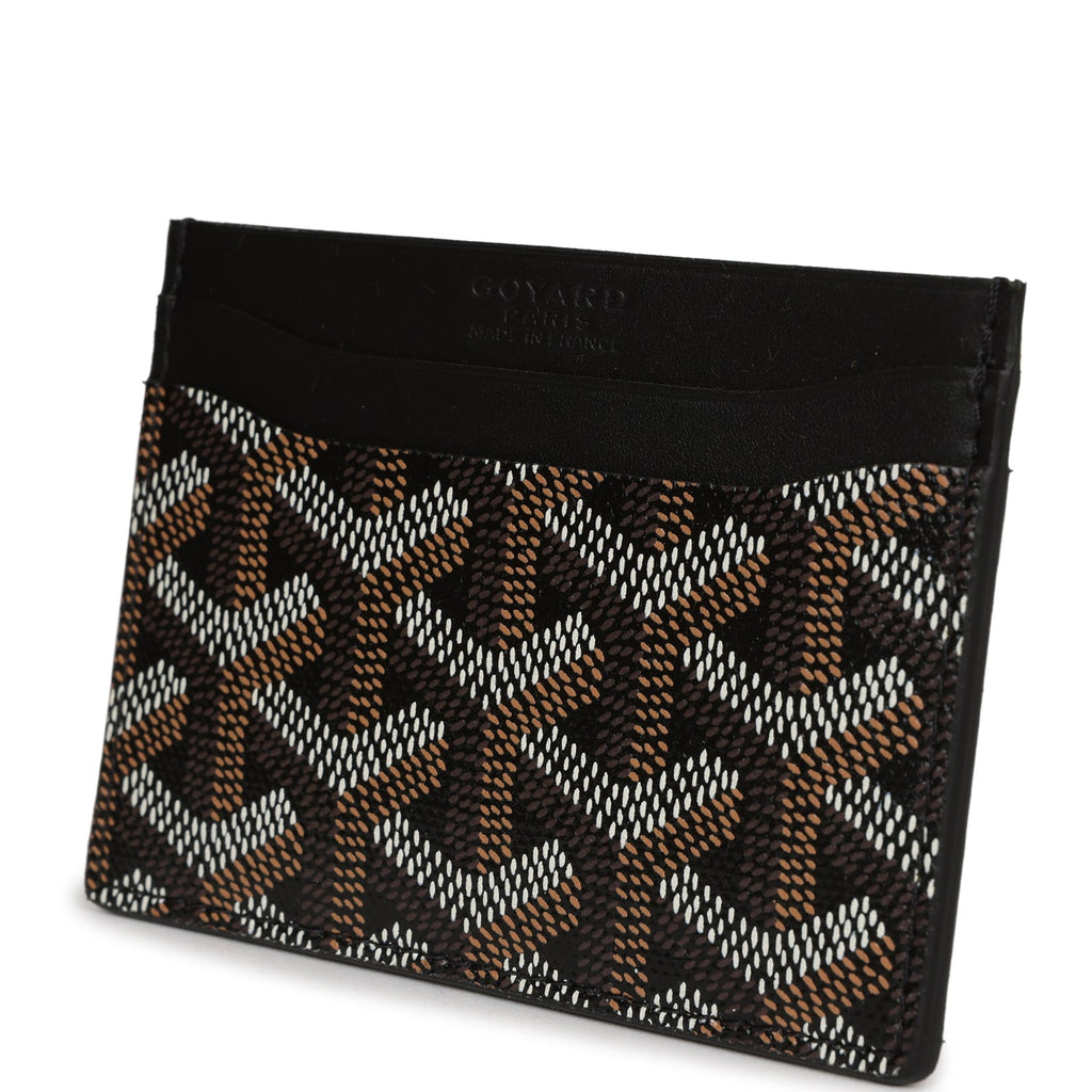 Goyard Saint Sulpice leather card wallet - ShopStyle