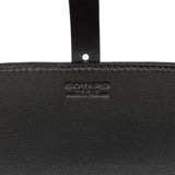 Goyard Double Travel Watch Case Black Goyardine Canvas Palladium Hardware