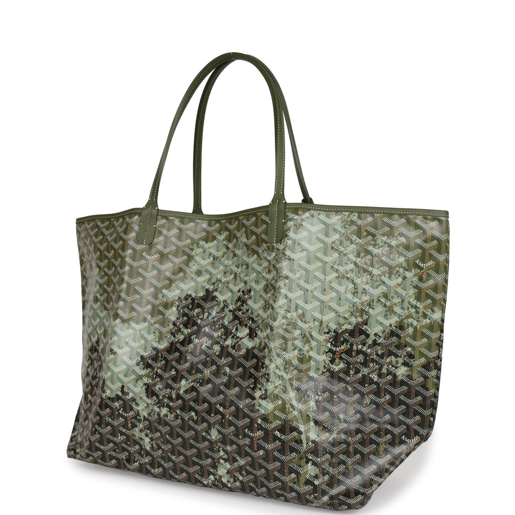 Goyard St Louis GM Canopee Green Goyardine Canvas & Chevroches Calfski –  Madison Avenue Couture