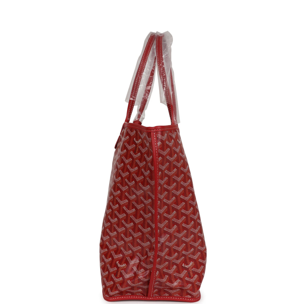 Goyard Anjou PM Red Goyardine Canvas Palladium Hardware – Madison Avenue  Couture