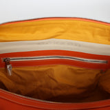 Goyard Goyardine Orange Boeing 55 Travel Bag Palladium Hardware