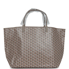 Goyard Goyardine Greige and Pink Claire Voie St. Louis GM Tote Bag Palladium Hardware