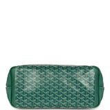 Goyard Artois Tote MM Green Goyardine Canvas & Chevroches Calfskin Palladium Hardware