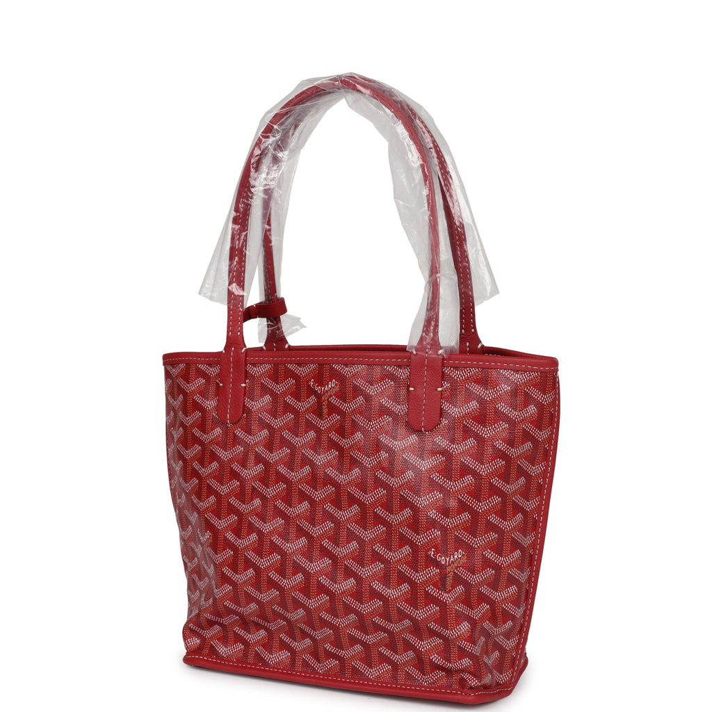 Red goyard tote bag Clearance