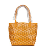 Goyard Goyardine Yellow Anjou Mini Bag Palladium Hardware - Thumbnail View 1