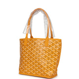 Goyard Goyardine Yellow Anjou Mini Bag Palladium Hardware - Thumbnail View 3