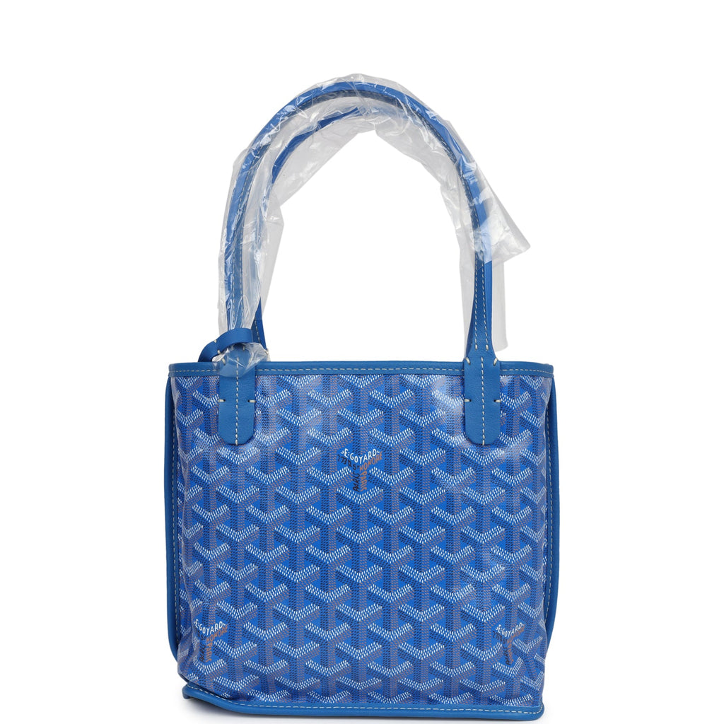 Goyard mini tote blue Clearance