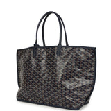 Goyard Anjou PM Navy Goyardine Canvas Palladium Hardware - Thumbnail View 5
