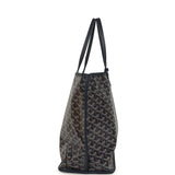 Goyard Anjou PM Navy Goyardine Canvas Palladium Hardware - Thumbnail View 3