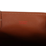 Goyard Goyardine Black/Tan Anjou Mini Reversible Tote Bag Palladium Hardware - Thumbnail View 8
