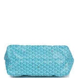 Goyard Goyardine Turquoise St. Louis GM Tote Bag & Balise Towel Palladium Hardware