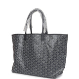 Goyard Goyardine Grey St. Louis PM Tote Bag Palladium Hardware