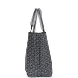 Goyard Goyardine Grey St. Louis PM Tote Bag Palladium Hardware